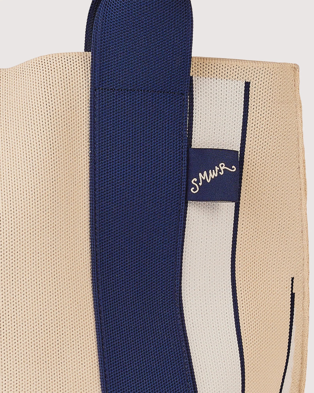 SMWR. Knitted Tote Bag | Meadow