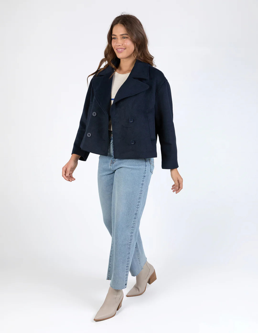 Harley Peacoat - Dark Sapphire