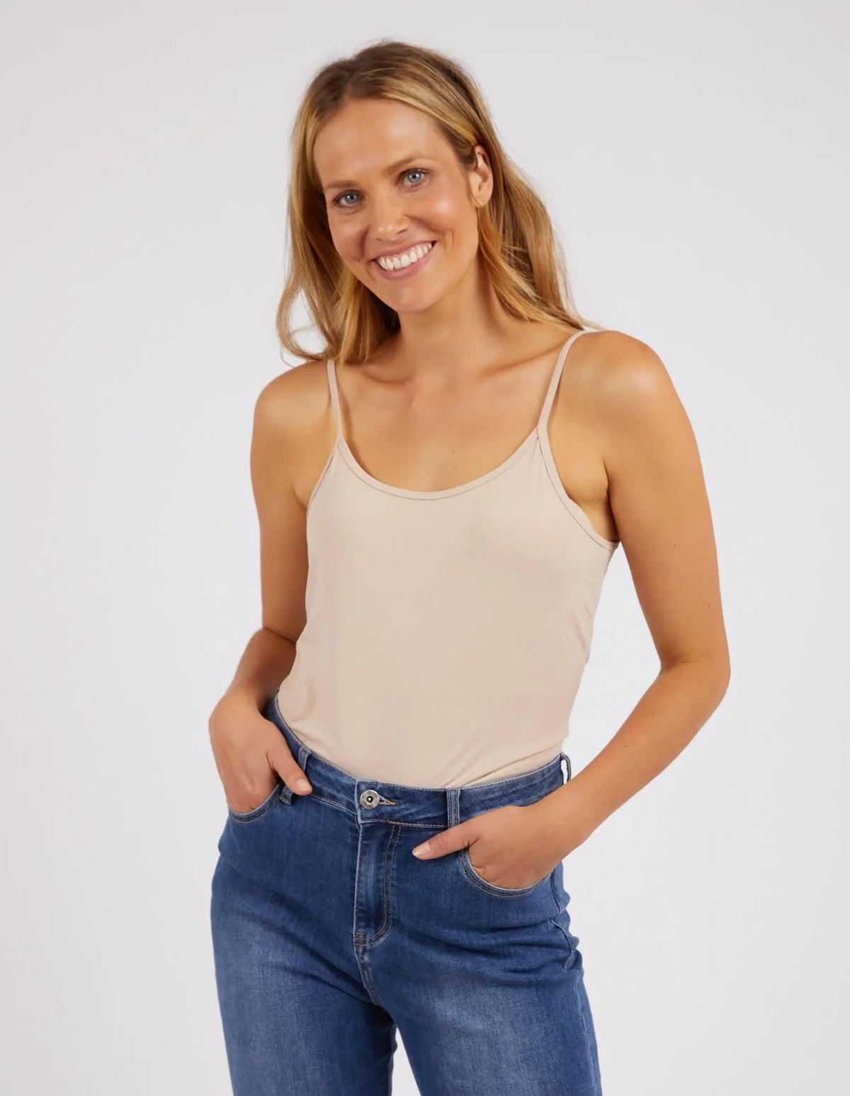 Essential Singlet Nude | Elm