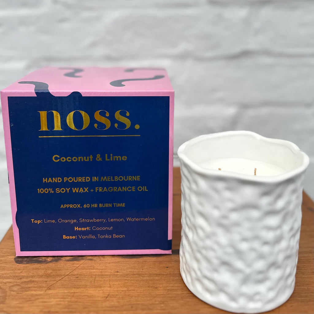 NOSS Large Candle | Coconut & Lime