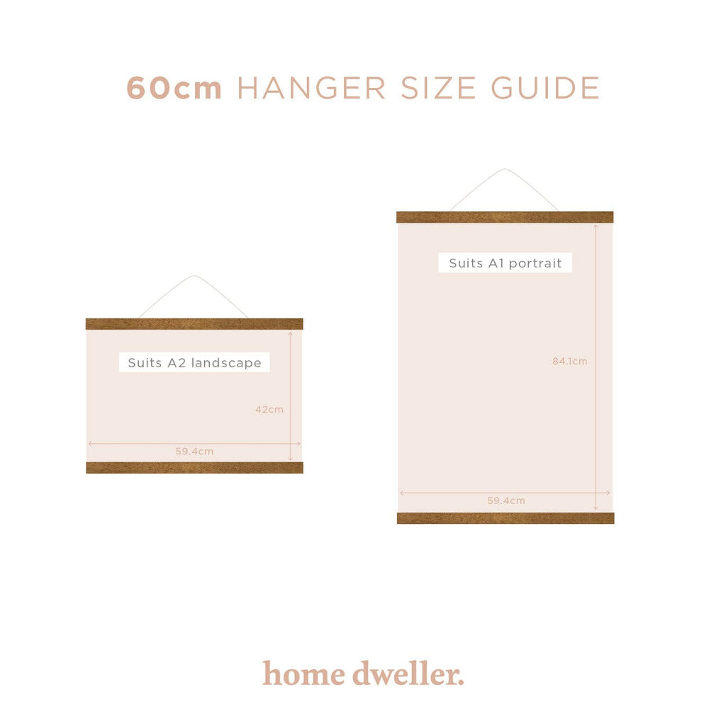 60cm Magnetic Print Hanger Frame
