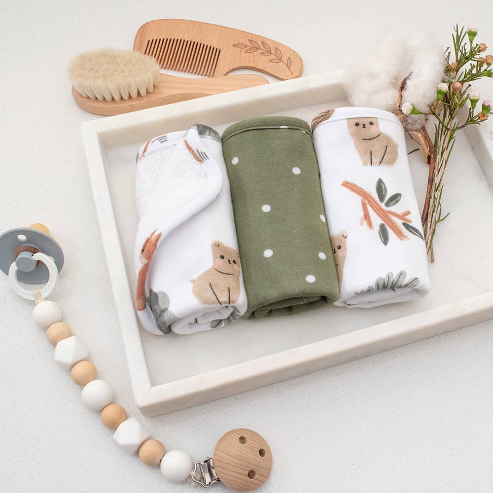 Washcloths | Forest Retreat - 3 pack