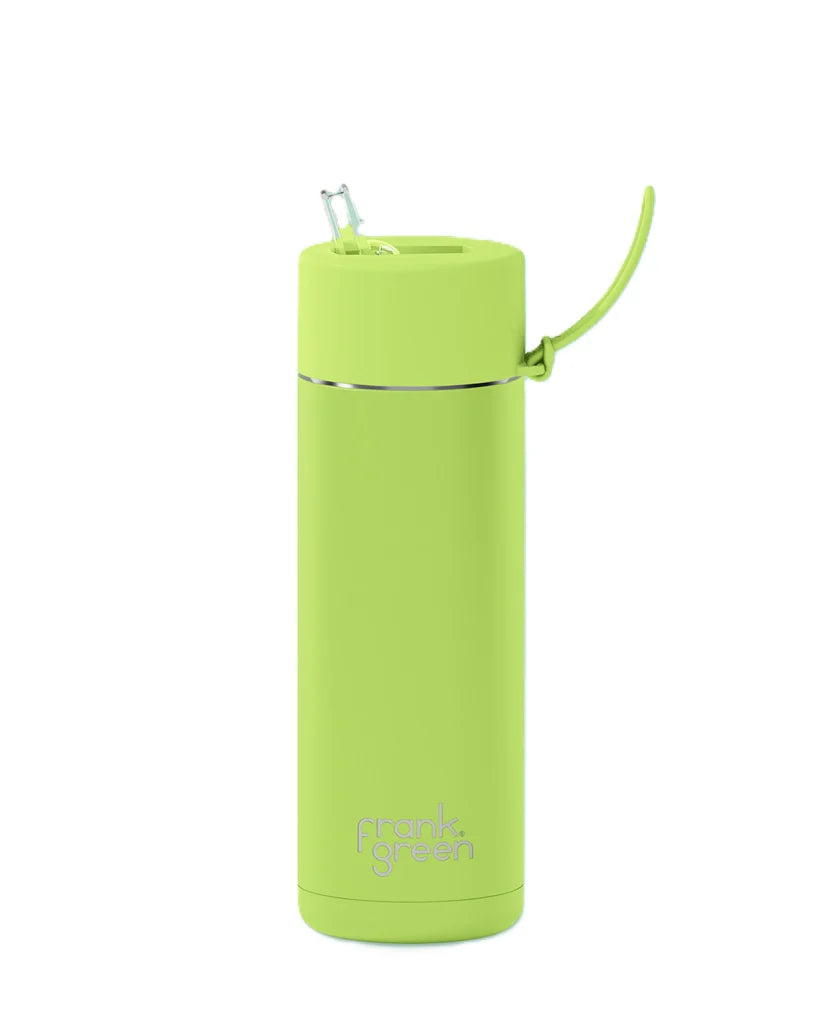 Frank Green 20oz Ceramic Reusable Bottle with Straw Lid - Pistachio Green