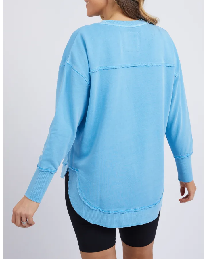 Simplified Crew - Bright Blue
