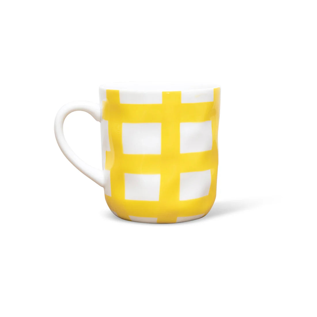 NOSS Ceramic Mug | Yellow Gingham
