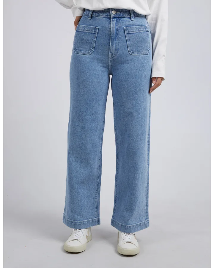 Sarah Wide leg Jean - Light Blue