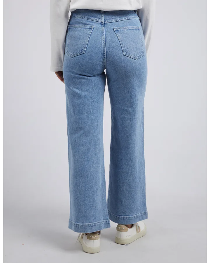 Sarah Wide leg Jean - Light Blue