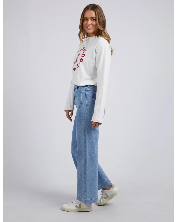 Sarah Wide leg Jean - Light Blue