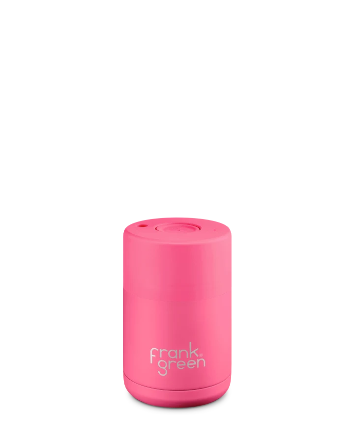 Frank Green 8oz Ceramic Reusable Cup - Neon Pink