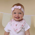 Snuggle Hunny Alice’s Tea Party Organic Dribble Bib