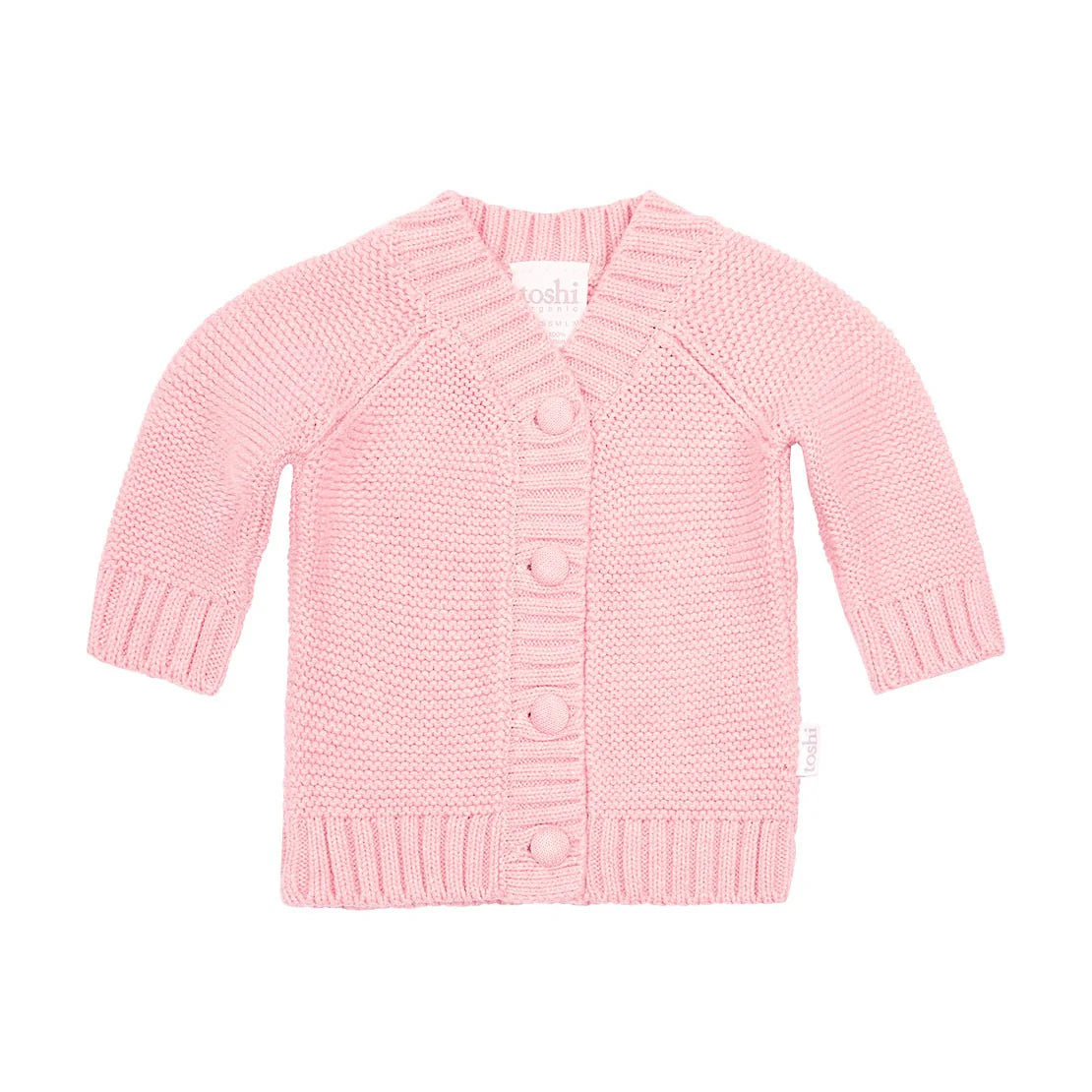 Andy Organic Cardigan Pearl - Toshi