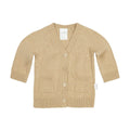 Organic Cardigan Remy Driftwood - Toshi