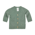 Organic Cardigan Remy Eucalyptus - Toshi