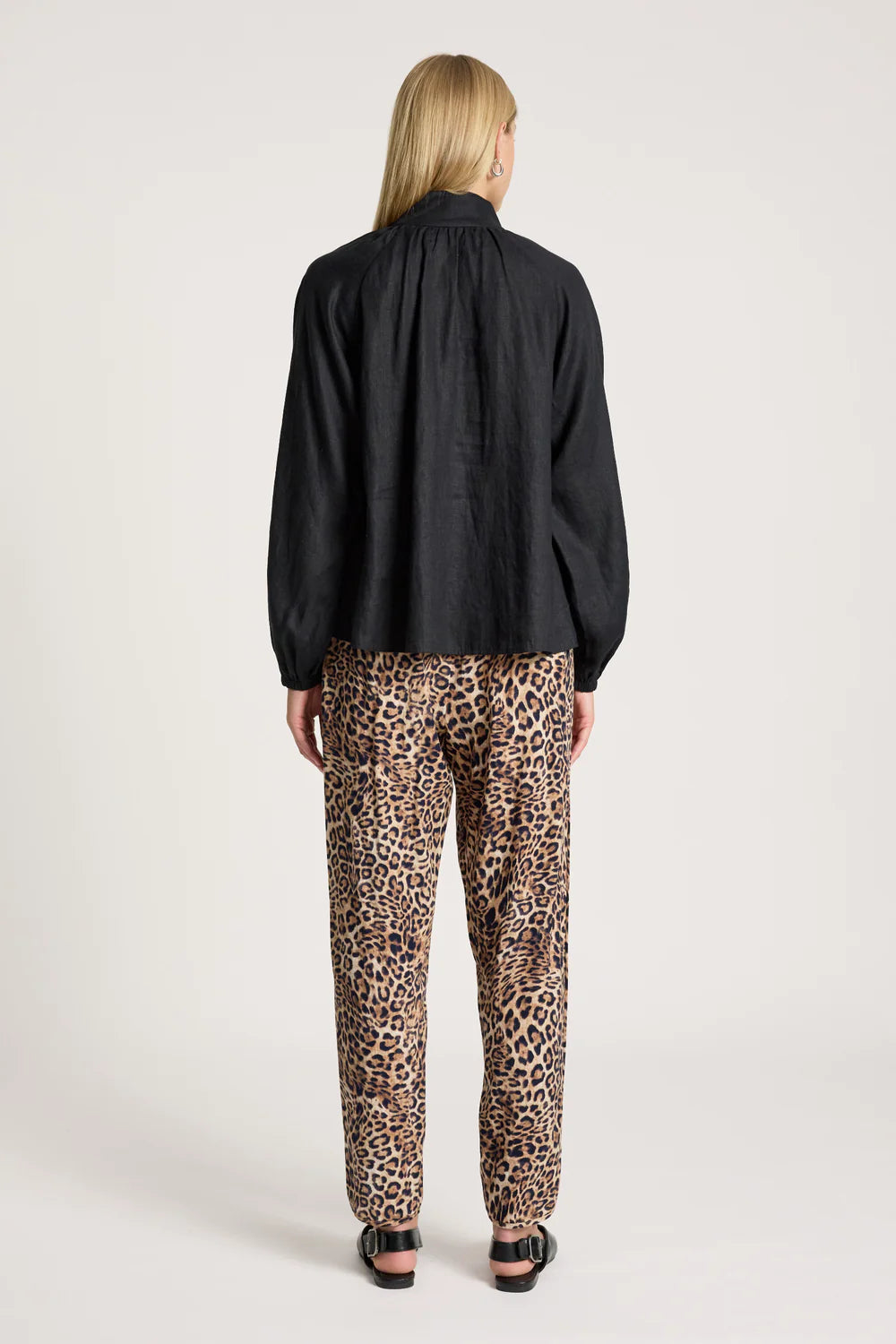 Bajau Button Shirt - Black