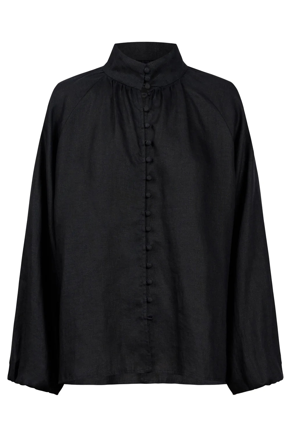 Bajau Button Shirt - Black