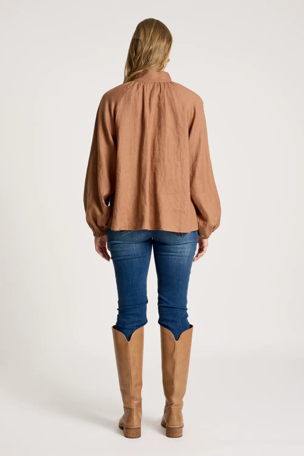 Bajau Button Shirt - Clay