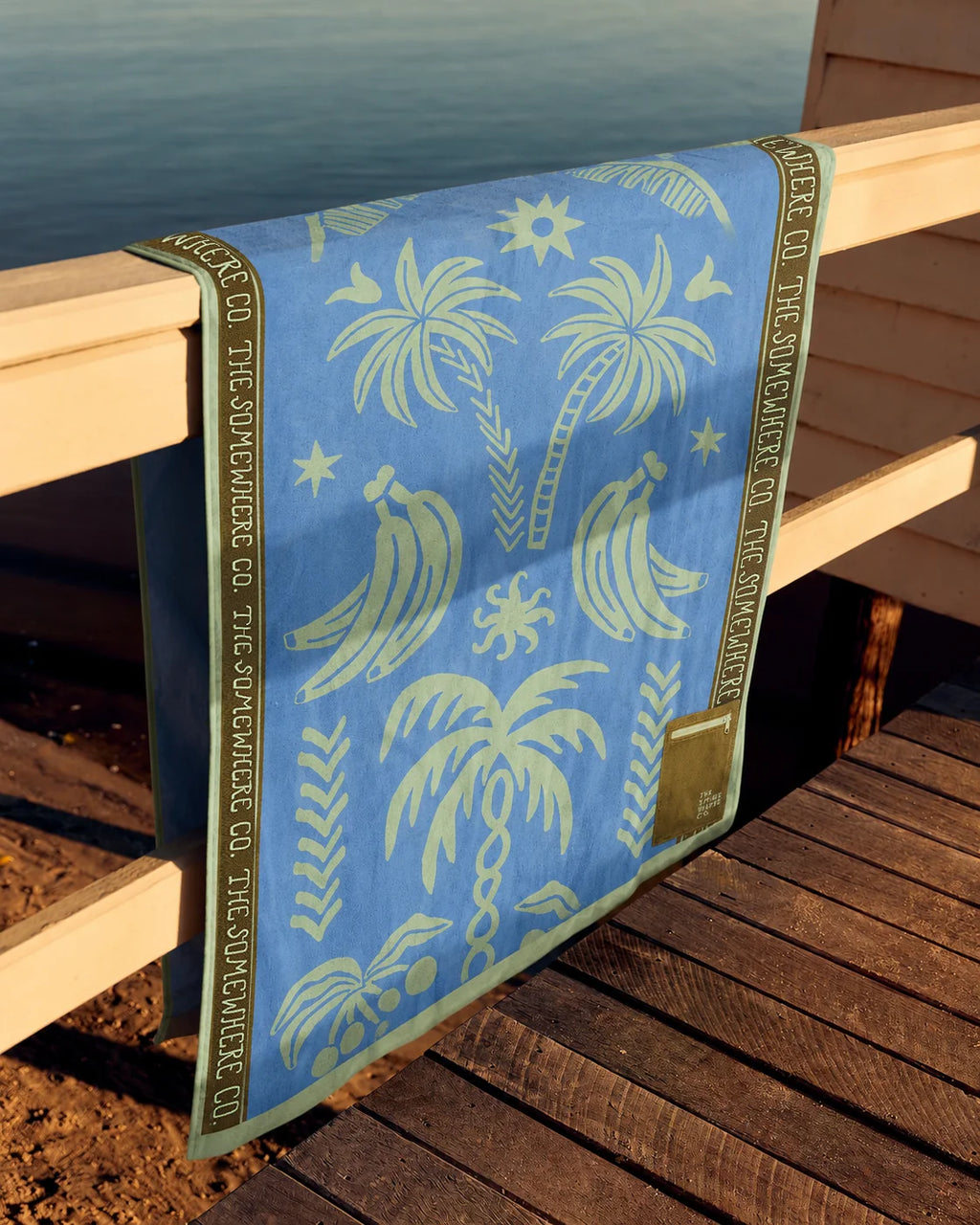 Tropicalia - Premium Cotton Beach Towel