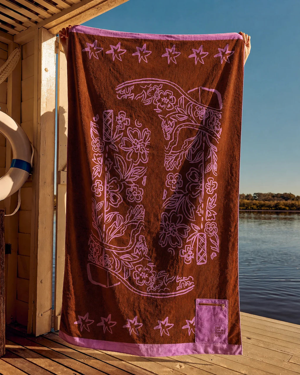 Nobody's Darlin - Premium Cotton Beach Towel