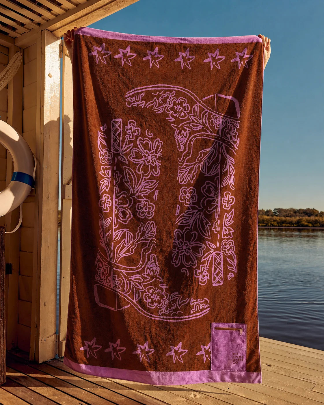 Nobody's Darlin - Premium Cotton Beach Towel