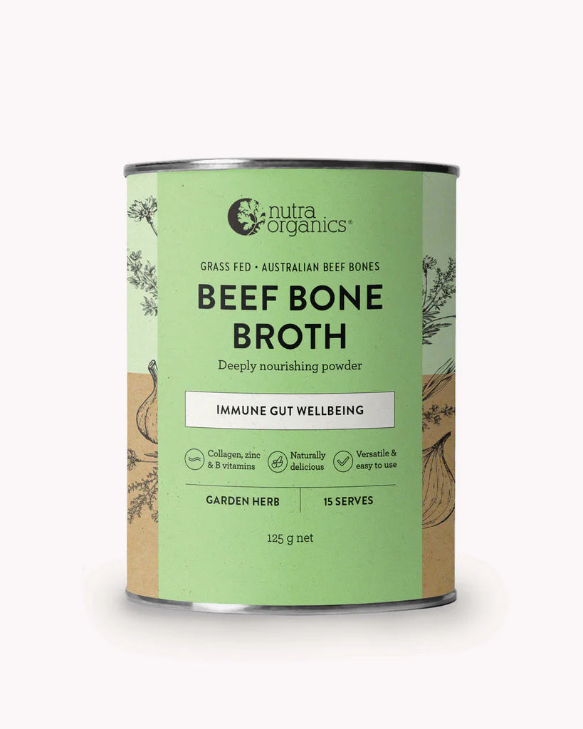 Nutra Natural Beef Bone Broth - Garden Herb