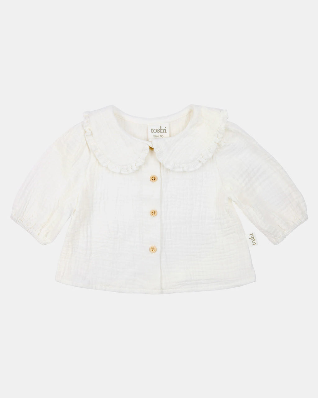 Blouse Peter Pan - Cream