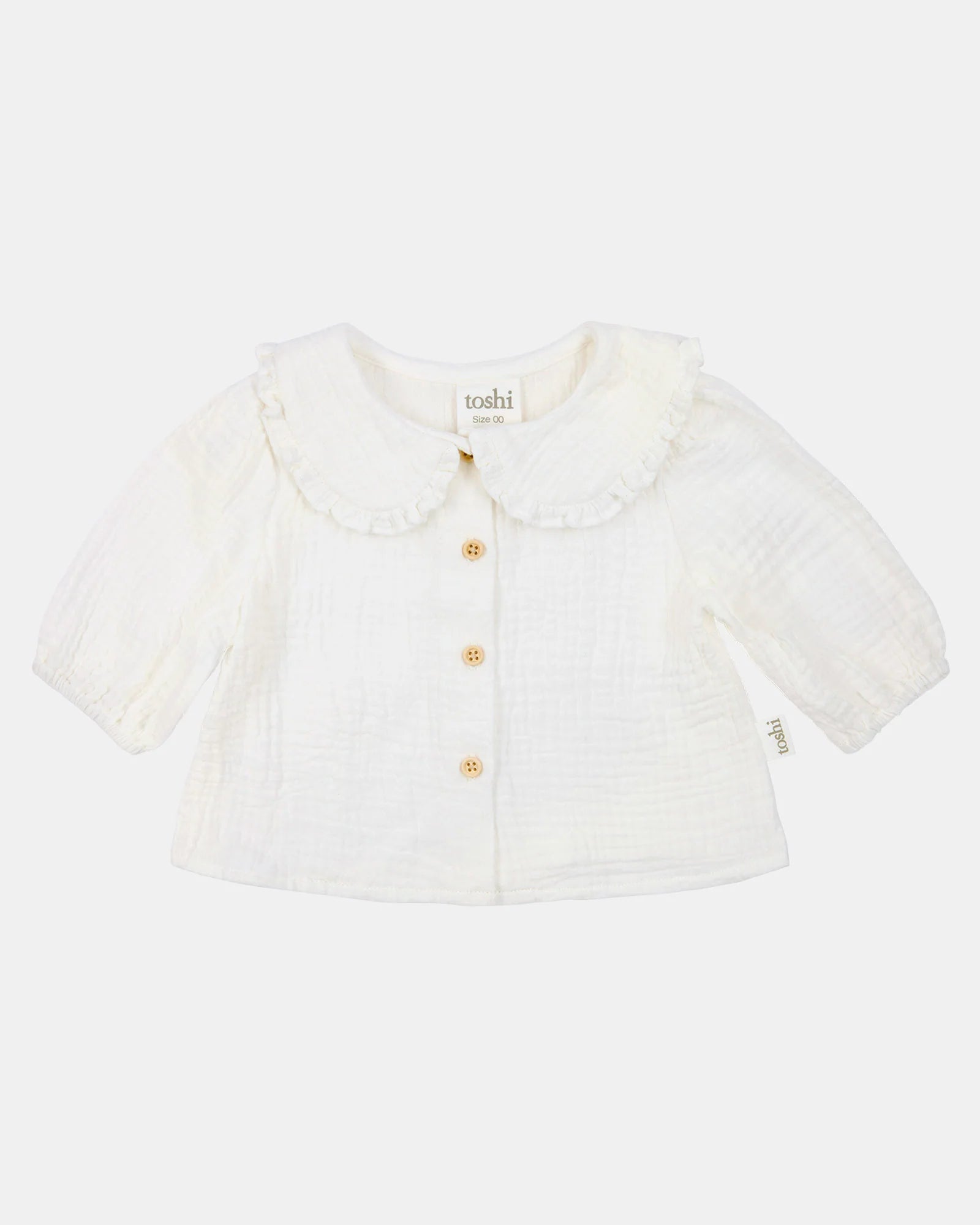 Blouse Peter Pan - Cream