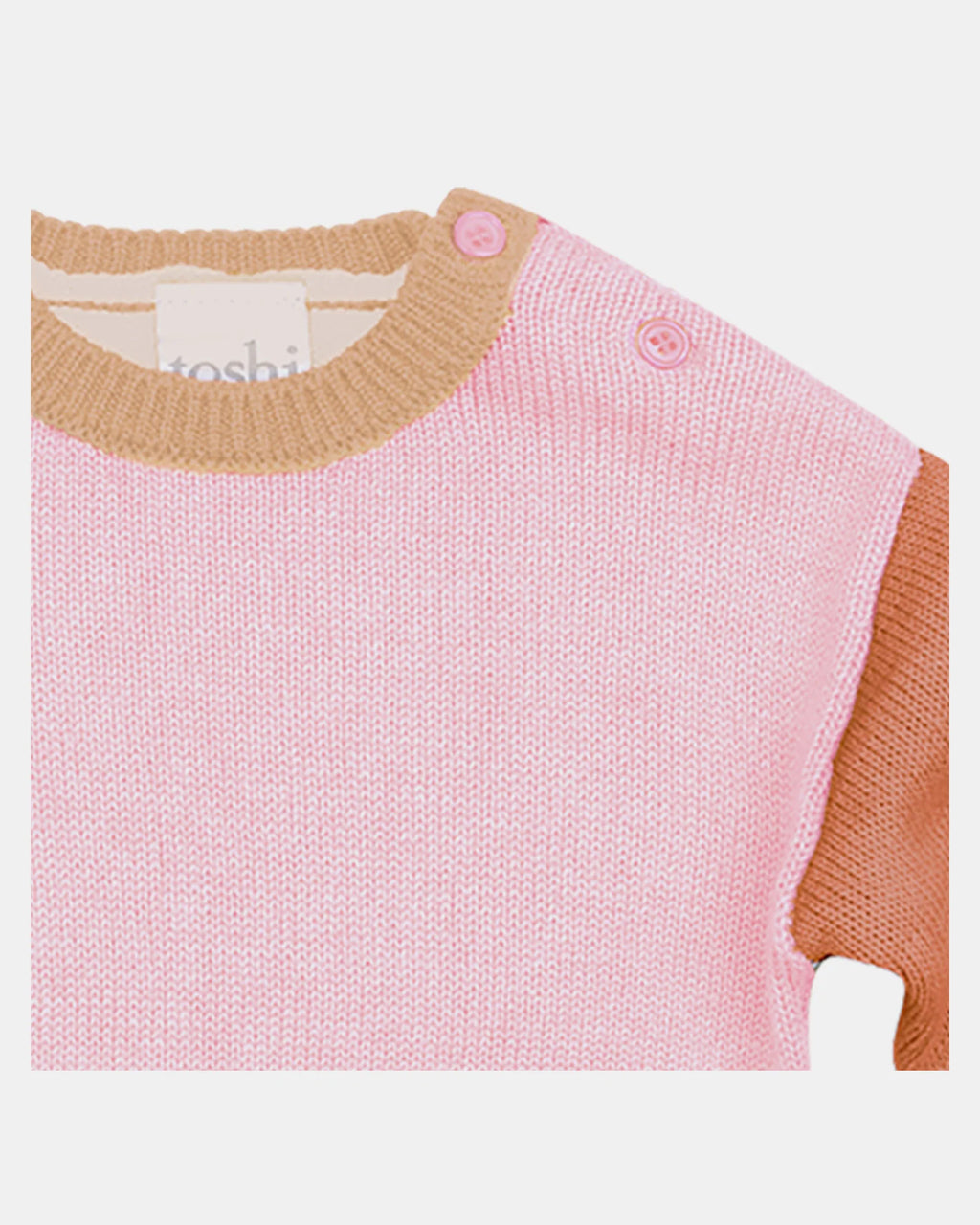 Organic Pullover Bobby Misty Rose
