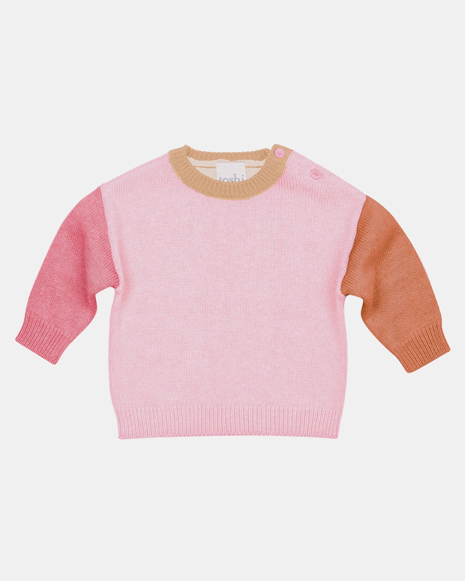 Organic Pullover Bobby Misty Rose