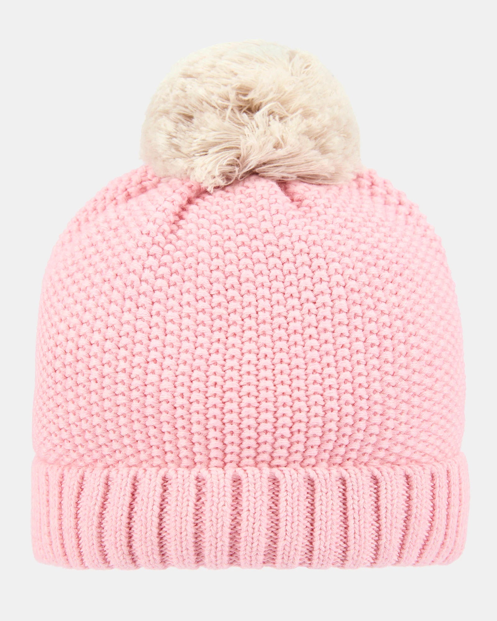 Organic Bobby Beanie - Misty Rose