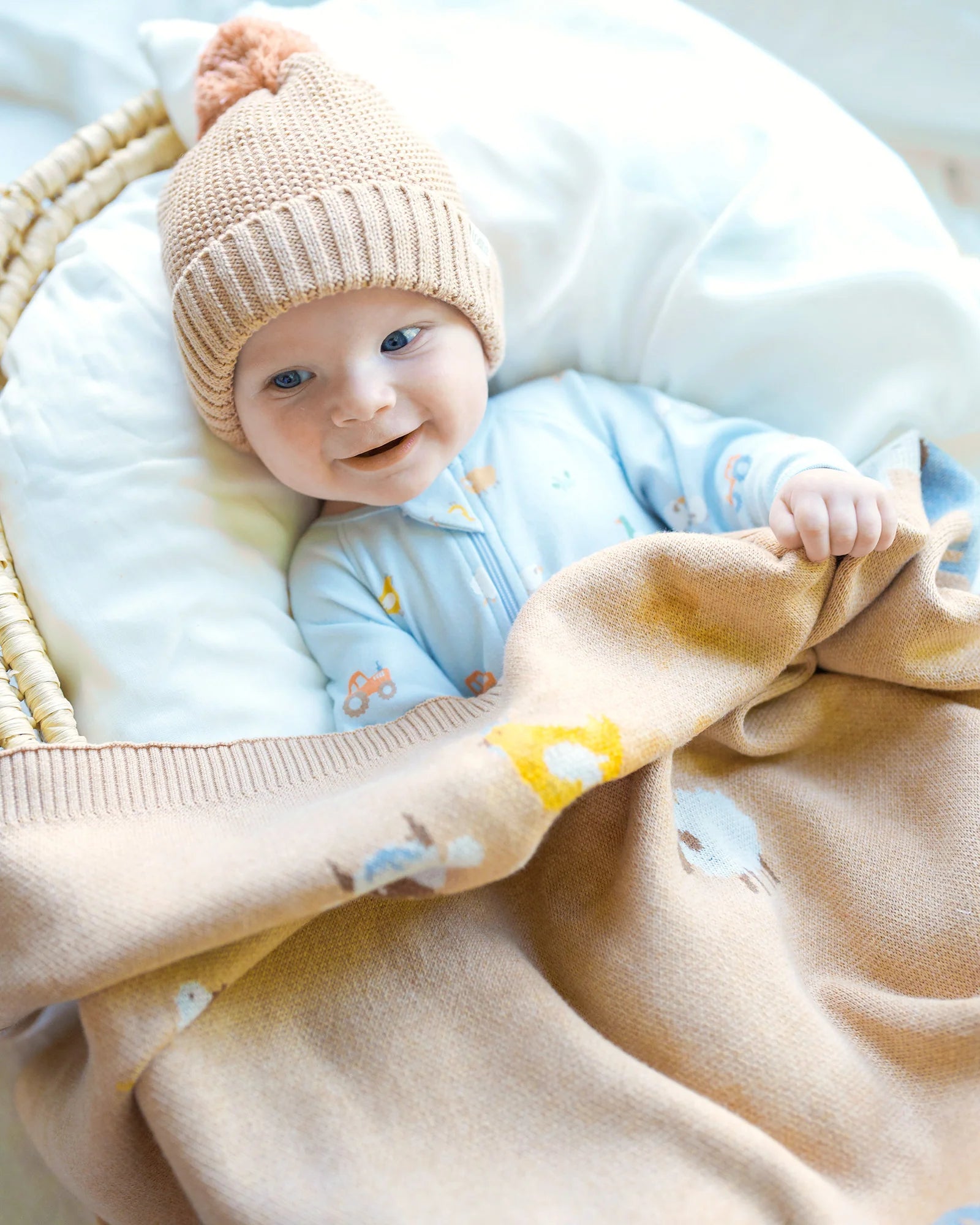 Organic Bobby Beanie - Oak