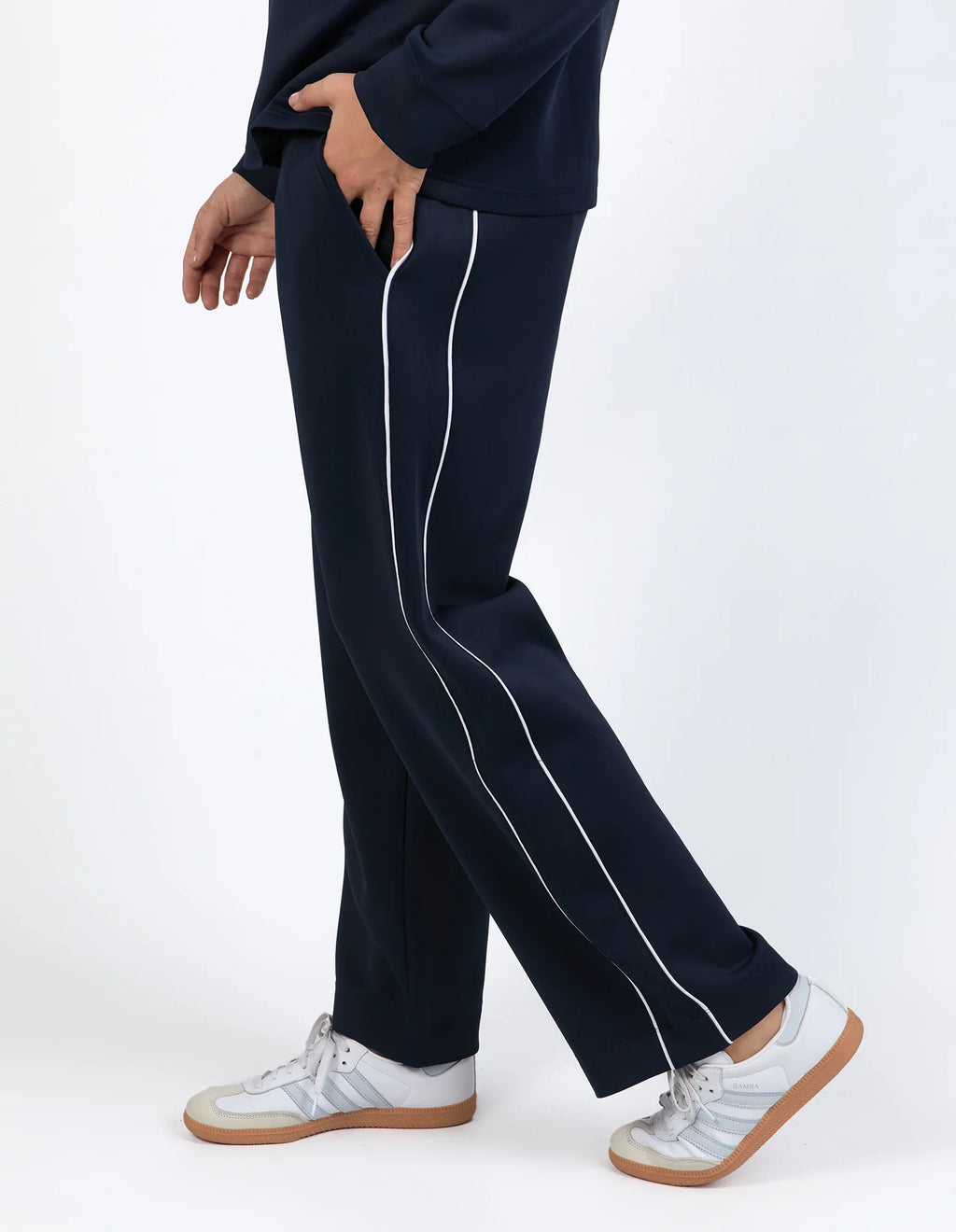Bonnie Wide Leg | Navy