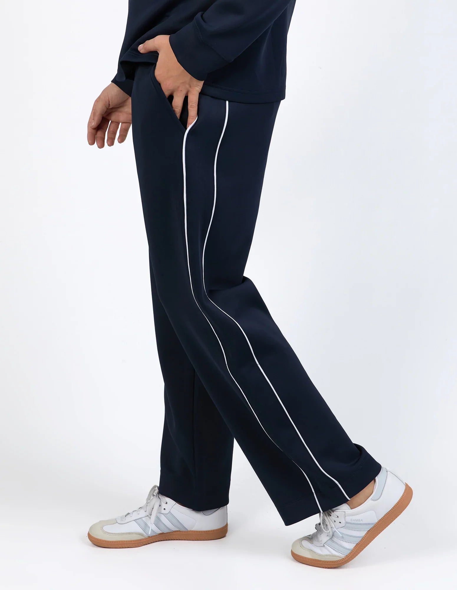 Bonnie Wide Leg | Navy