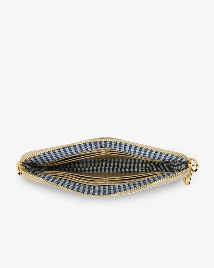Bowery Crossbody | Light Gold Crinkle