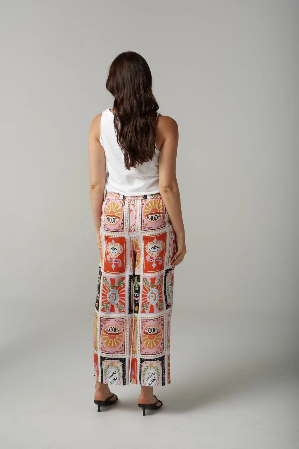 Straight Leg Cropped Cotton Pant - cloth+paper+scissors