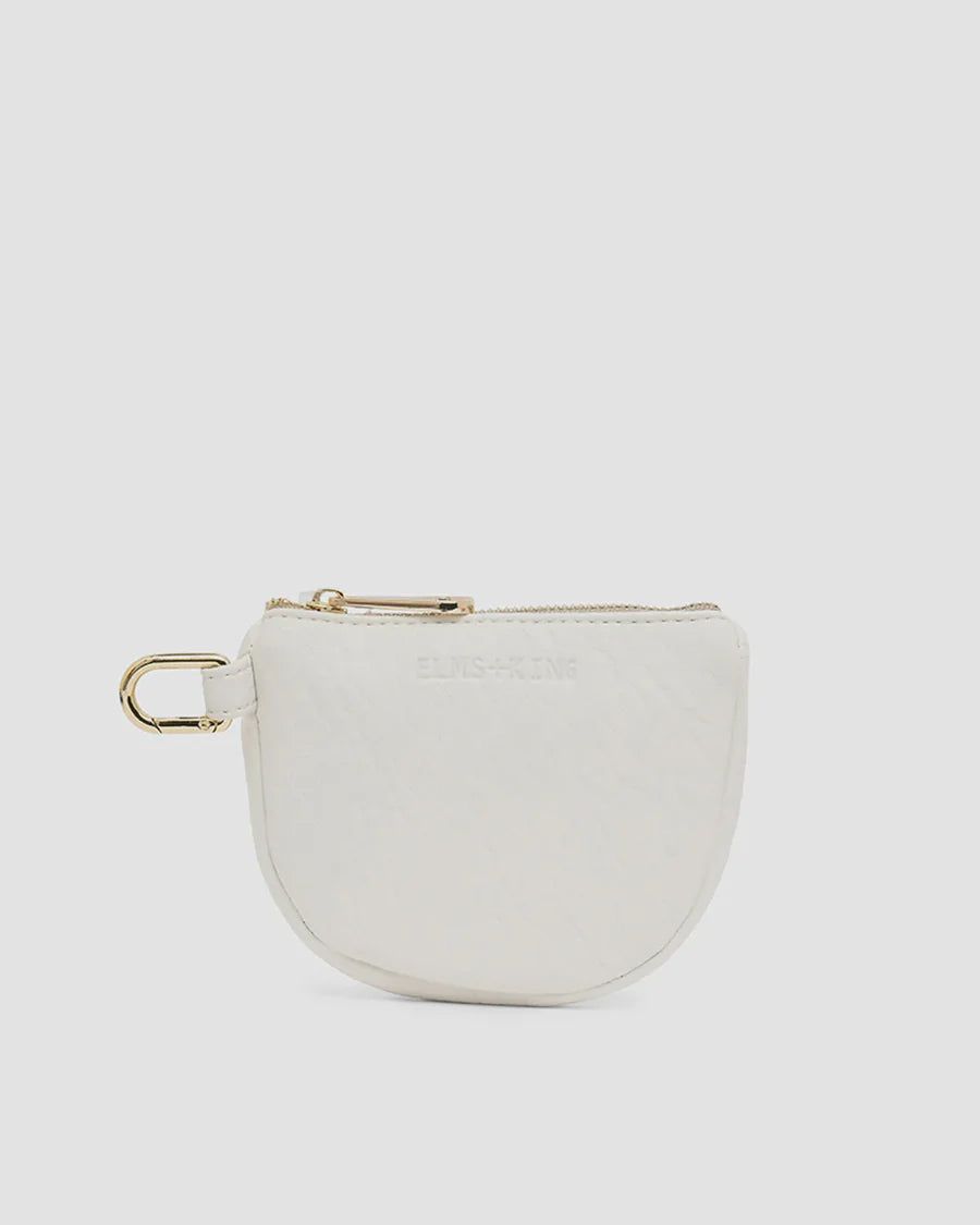 Elms+King Camden Coin Purse | Chalk