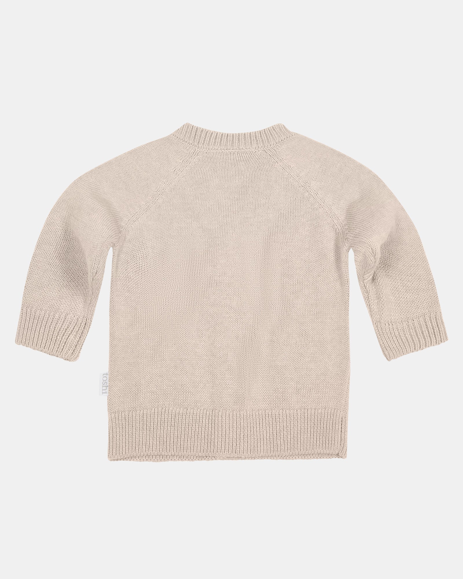 Organic Cardigan Remy - Oatmeal