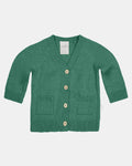 Organic Cardigan Remy - Teal