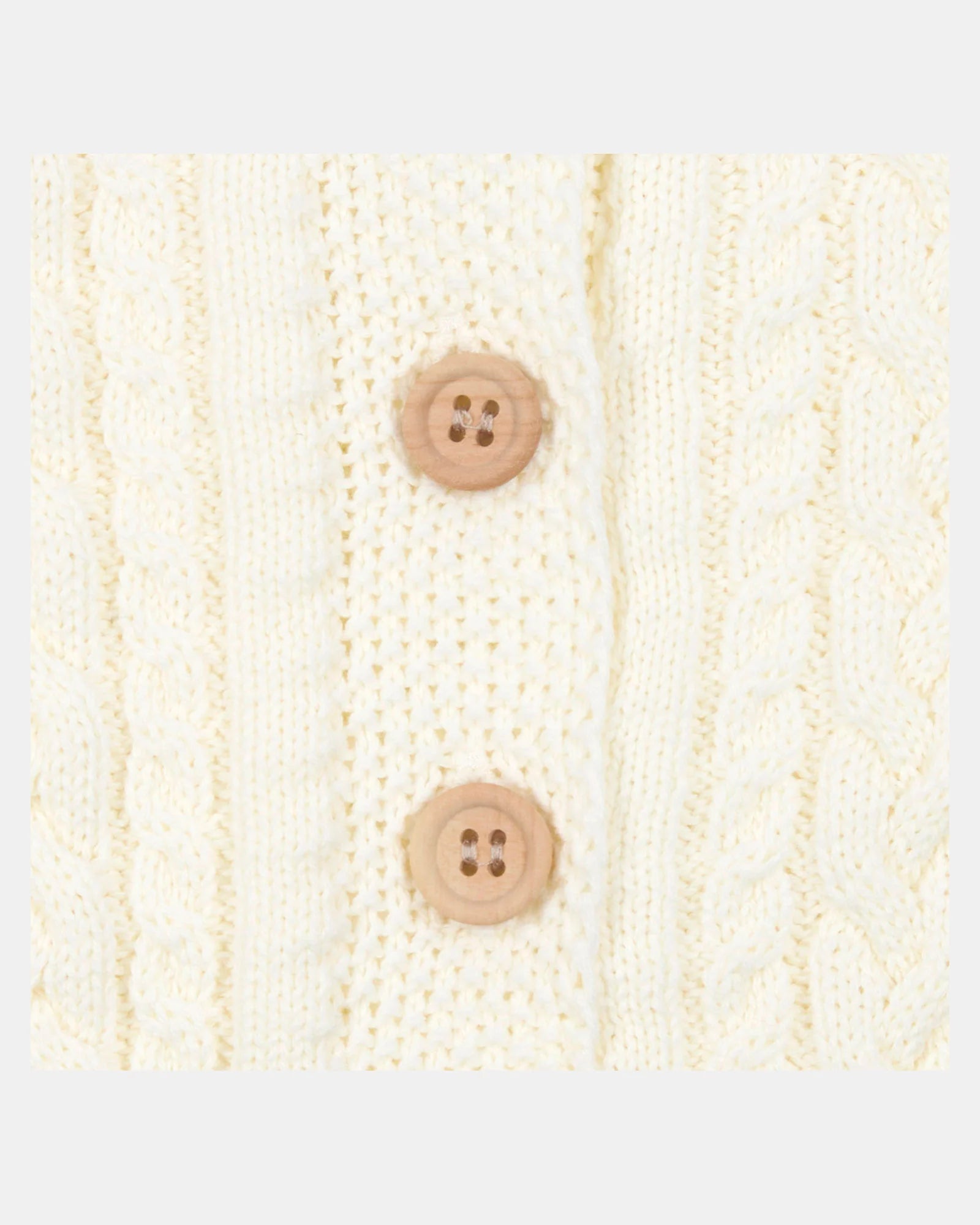 Organic Cardigan Yummy - Cream