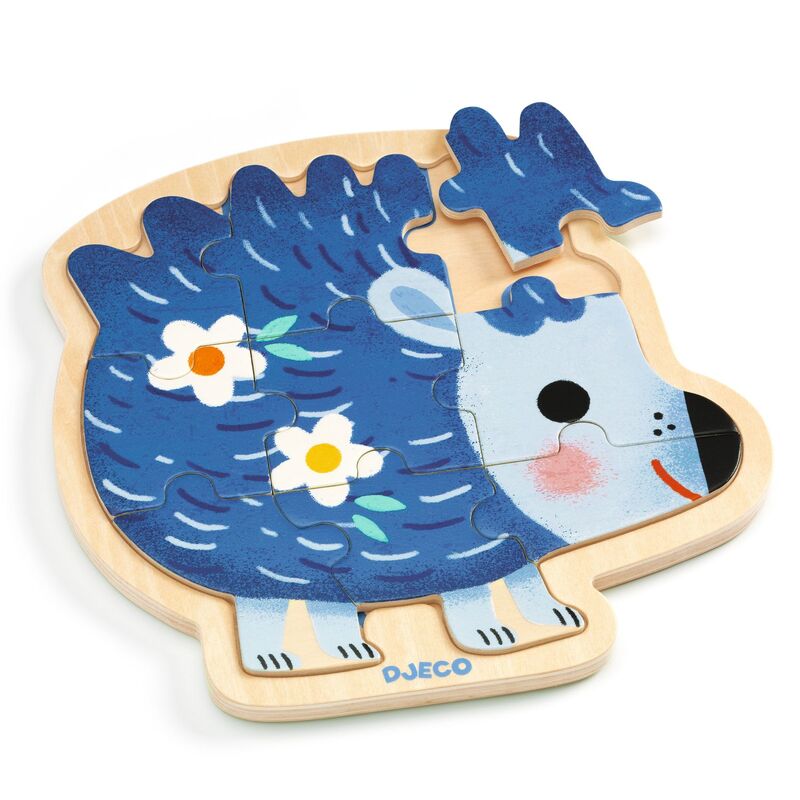 Hedgehog Wooden Jigsaw Puzzle