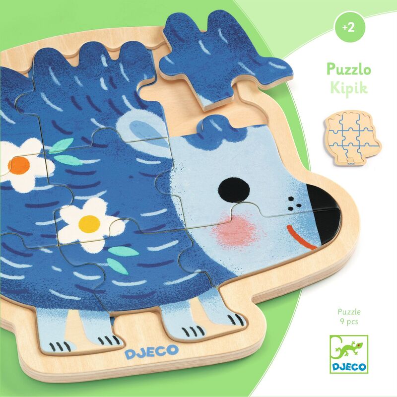 Hedgehog Wooden Jigsaw Puzzle