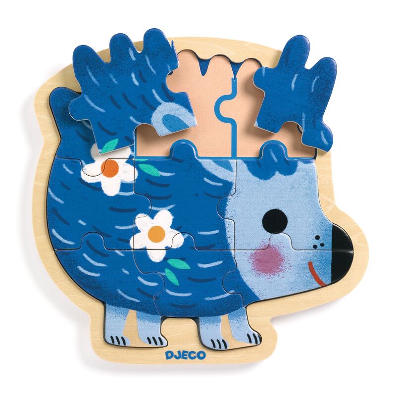 Hedgehog Wooden Jigsaw Puzzle