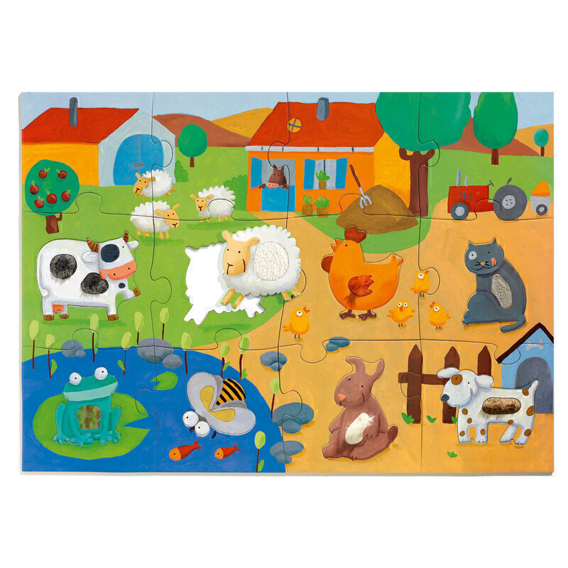 Tactile Farm 20 piece Giant Puzzle