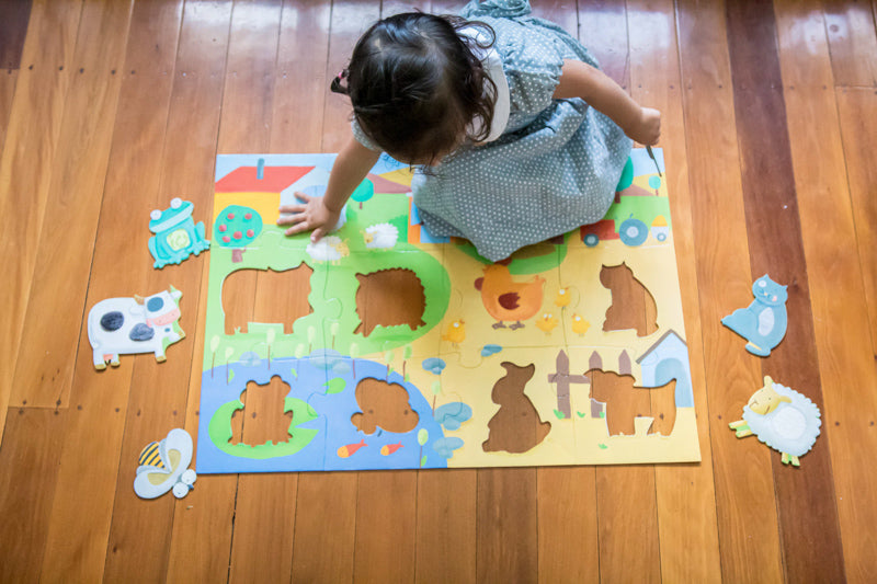 Tactile Farm 20 piece Giant Puzzle