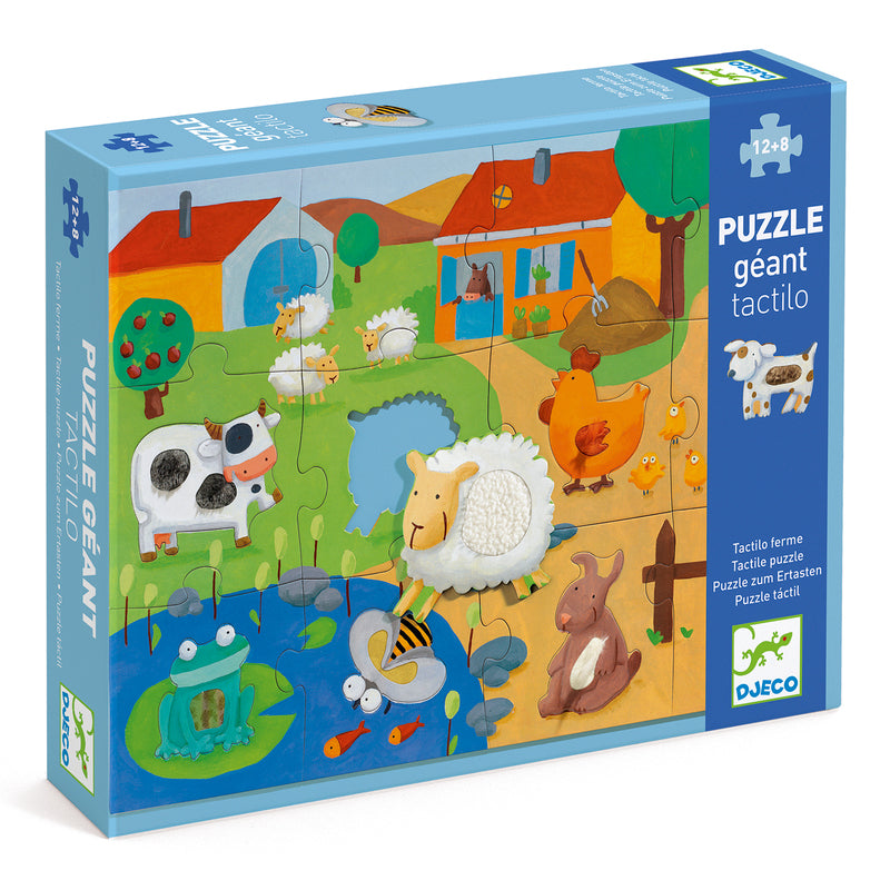 Tactile Farm 20 piece Giant Puzzle