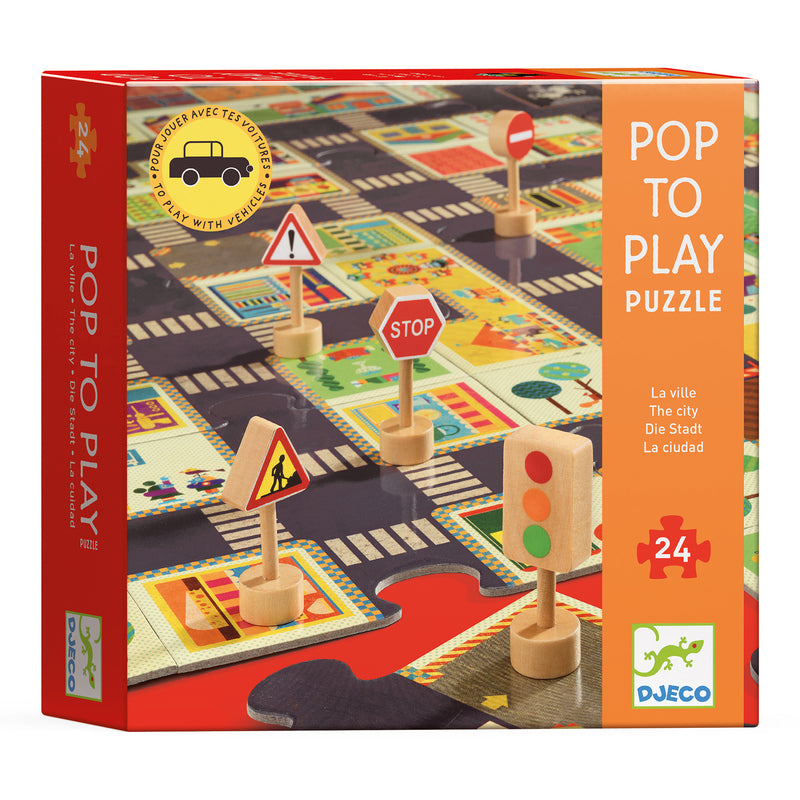 Pop To Play Puzzle - City Road