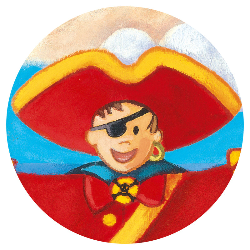 Pirate And Treasure 36 piece Silhouette Puzzle