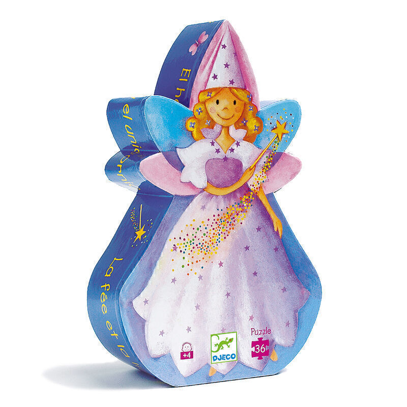Fairy And Unicorn 36 piece Silhouette Puzzle