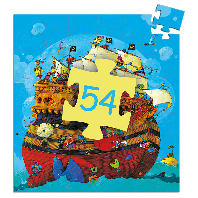 Barbarossa Boat 54 piece Silhouette Puzzle