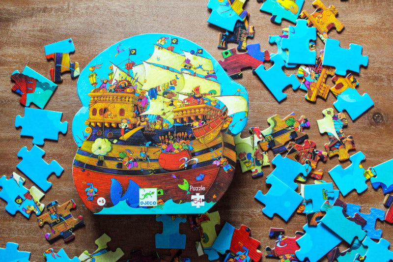 Barbarossa Boat 54 piece Silhouette Puzzle