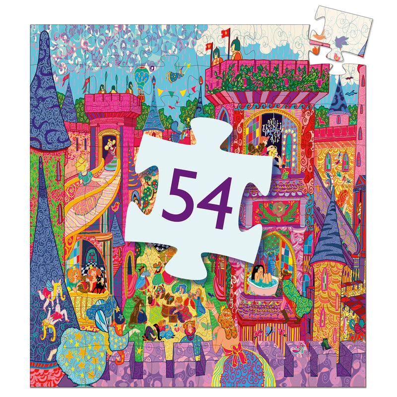 The Fairy Castle 54 piece Silhouette Puzzle